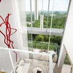 Marine Blue Floor Plan View